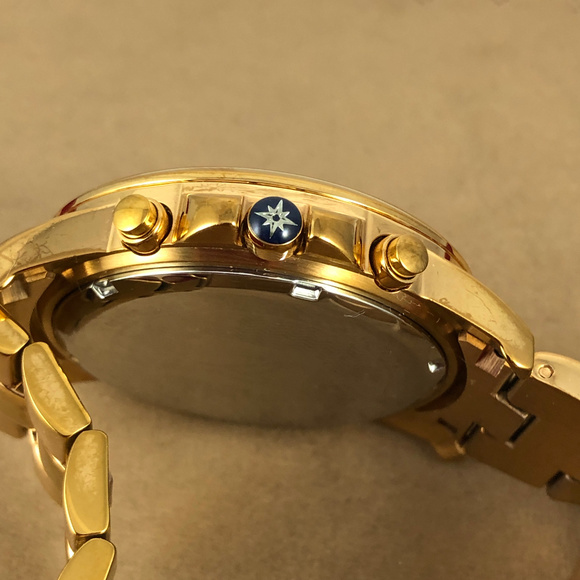 Sperry  Rose Gold Navy Halyard Chronograph Watch main image 6